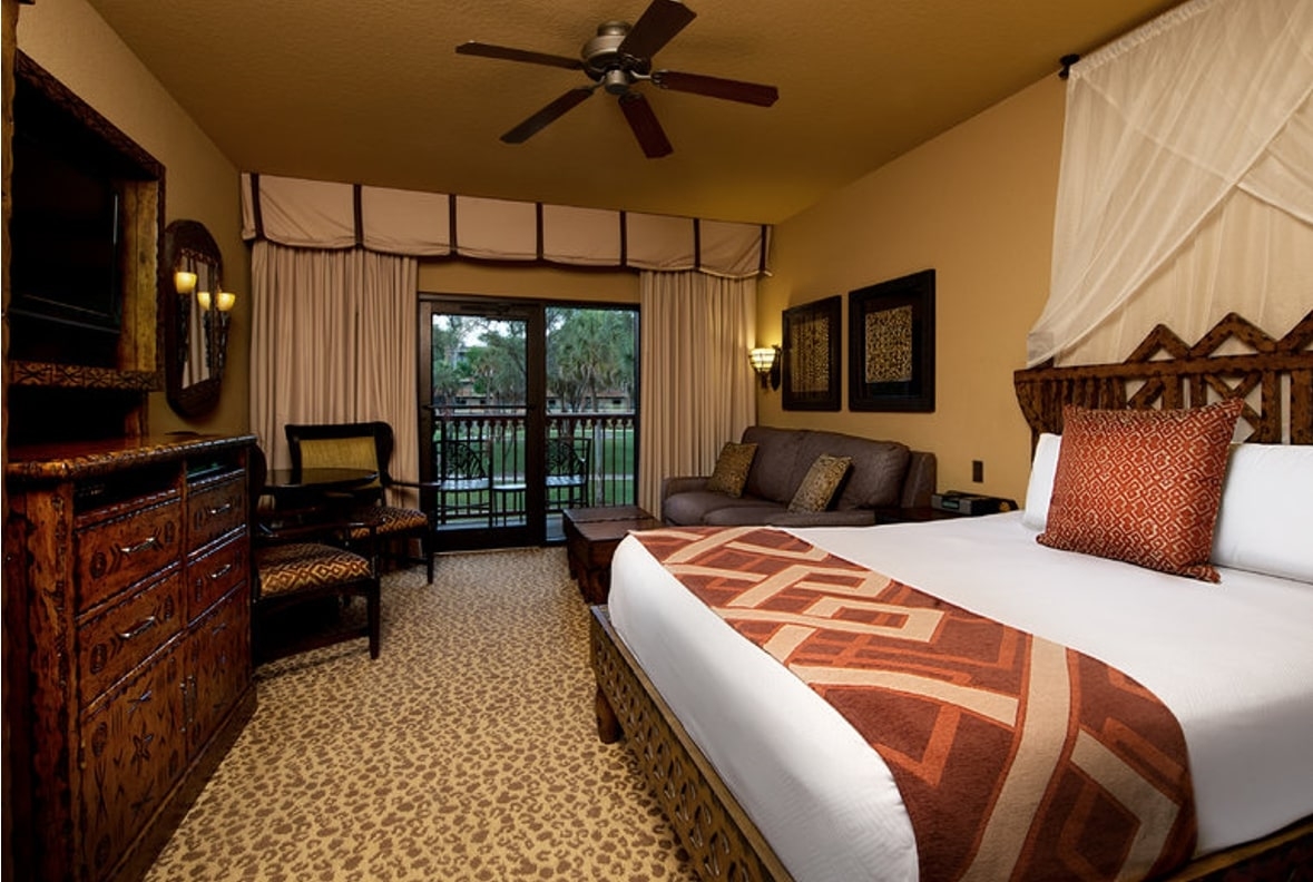Deluxe Studio room at Disney's Animal Kingdom Villas