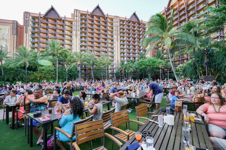 Ka Wa'a: A Luau at Aulani dining photo