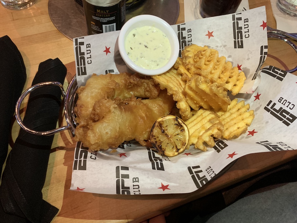 ESPN Club dining photo