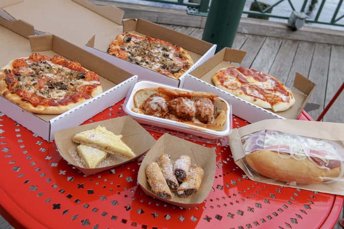 Pizza Window:  dining photo