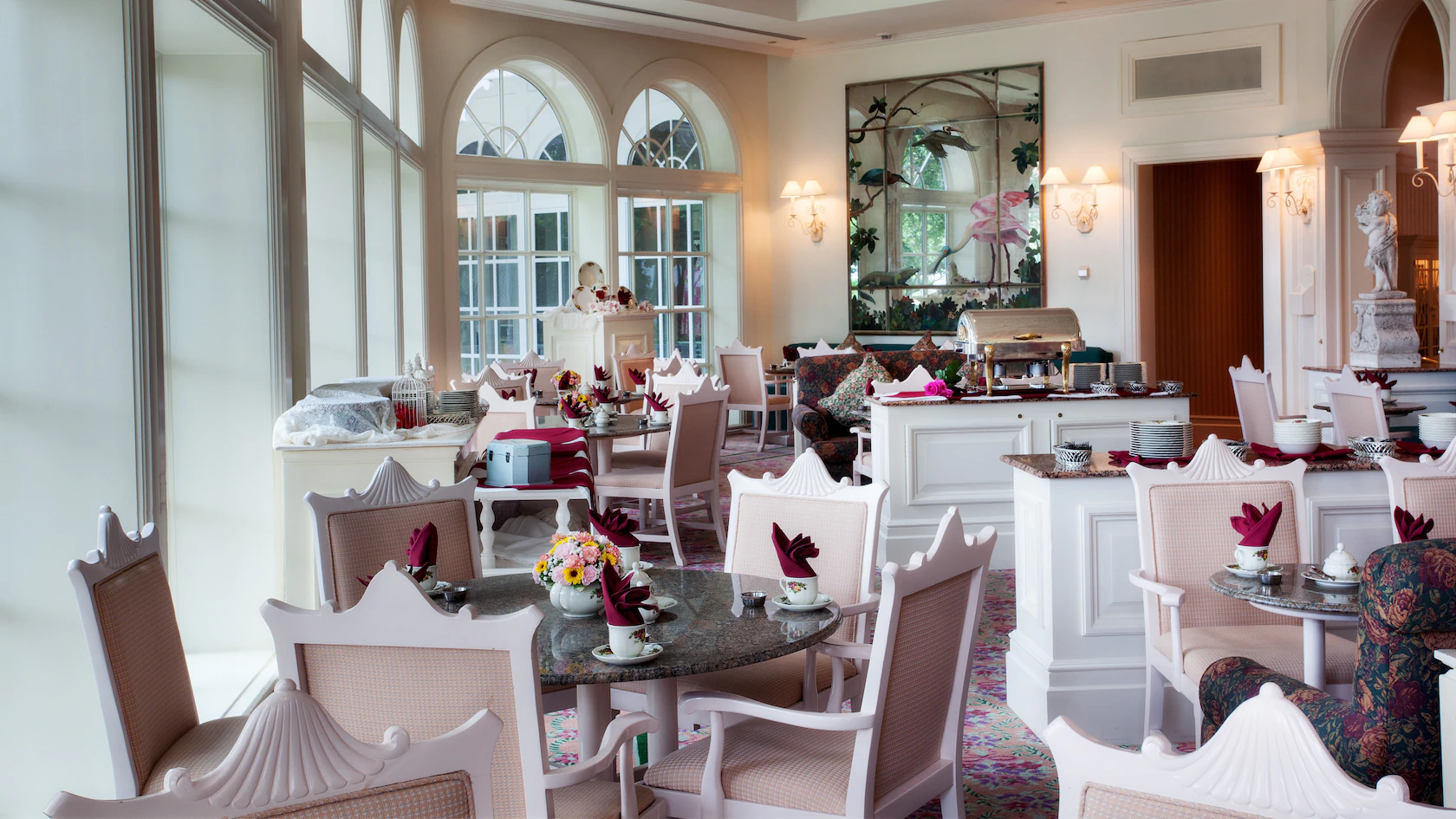 Garden View Tea Room dining photo