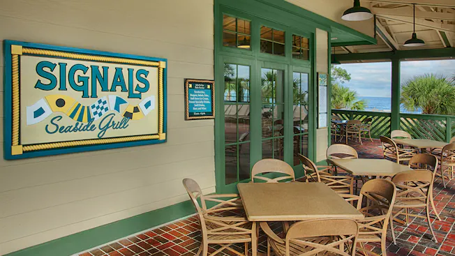 Signals Seaside Grill dining photo