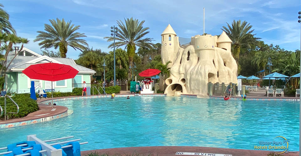 Pool with Waterslide