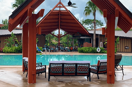 Barefoot Pool Bar dining photo