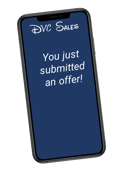 DVC Sales notification preview